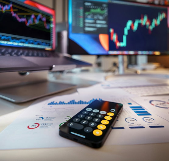 a remote control sitting on top of a table